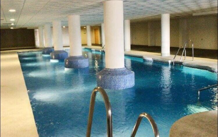 Apartamentos Deluxe Roquetas De Mar Con Golf Y Piscina Climatizada, Parking Privado Vicar Exterior photo