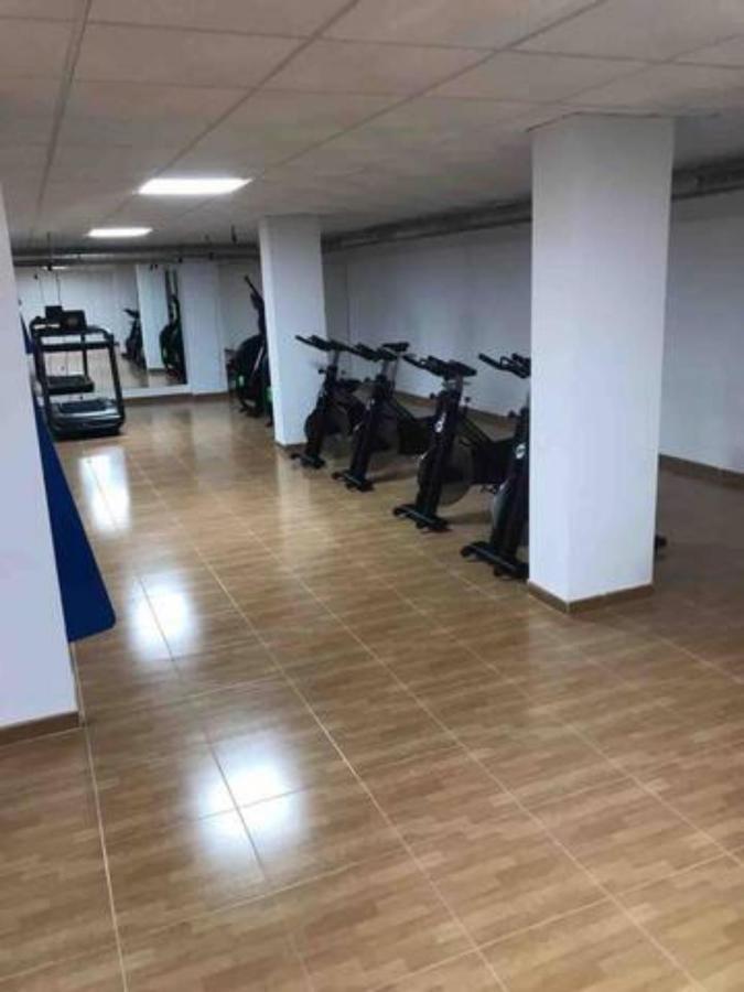 Apartamentos Deluxe Roquetas De Mar Con Golf Y Piscina Climatizada, Parking Privado Vicar Exterior photo
